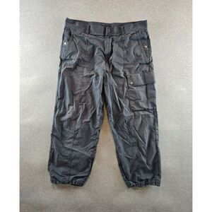 COS Womens Cargo Utility‎ Ripstop Pants Size 52R 34W Baggy Stretch Gorpcore